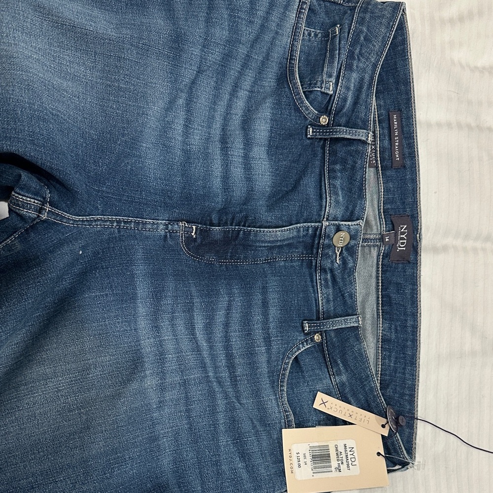 NYDJ Dark Blue Denim Jeans